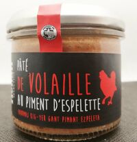 Pâté de volaille au piment d'espelette 90gr